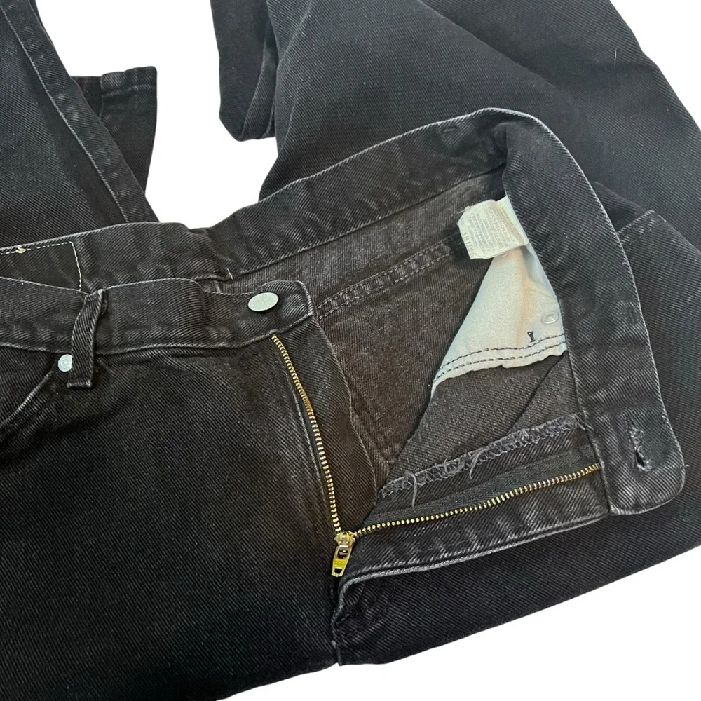 Vintage Riders‎ Black Denim Jeans Women’s 18 Long High Rise 90s